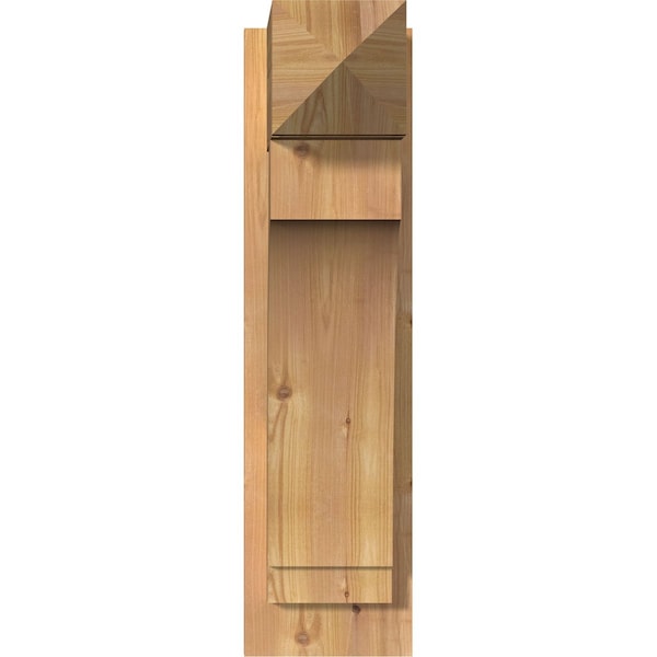 Imperial Arts & Crafts Smooth Outlooker, Western Red Cedar, 7 1/2W X 16D X 28H